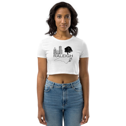 City Pride - Raleigh - North Carolina Organic Crop Top
