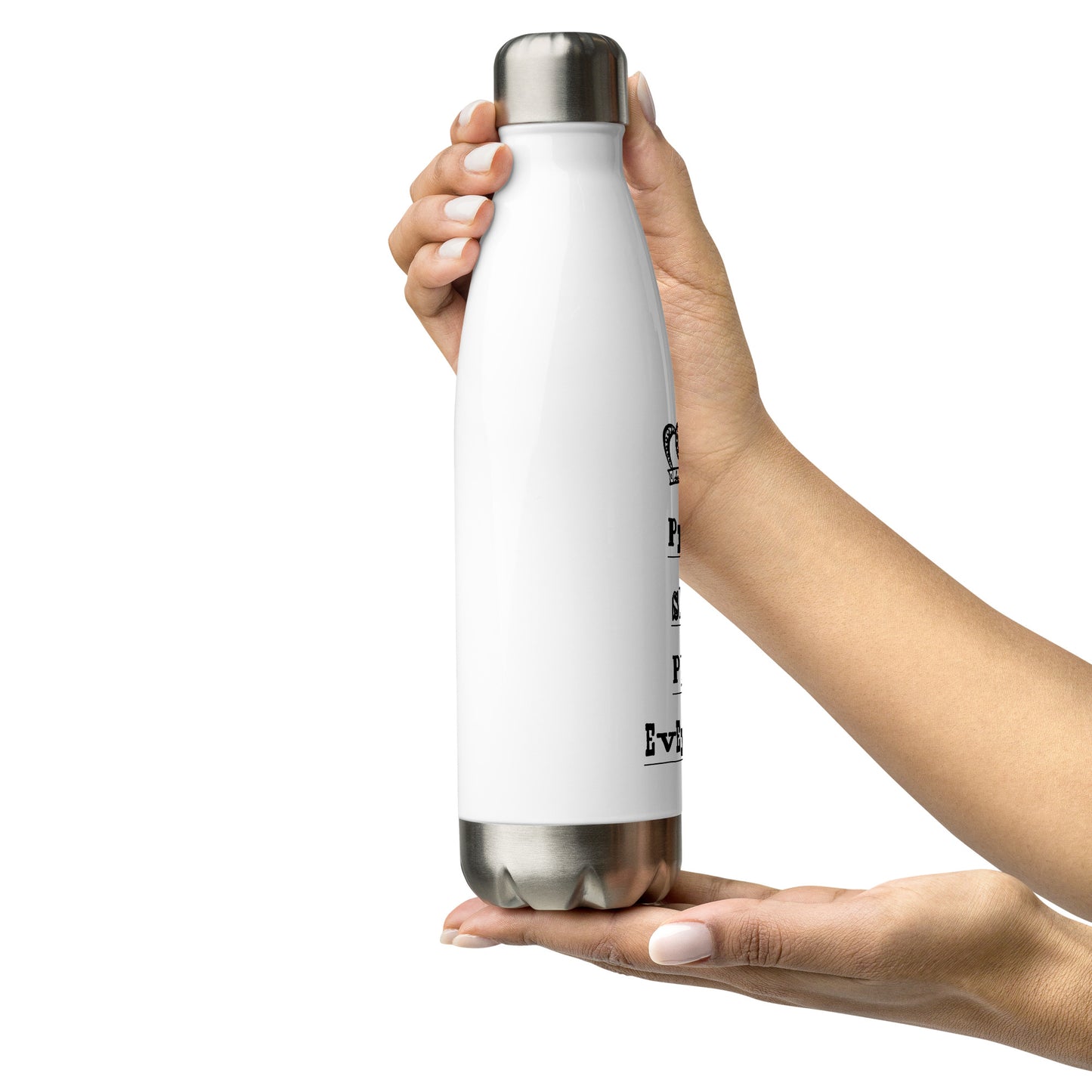 Queen-dom PSPE Stainless Steel Water Bottle