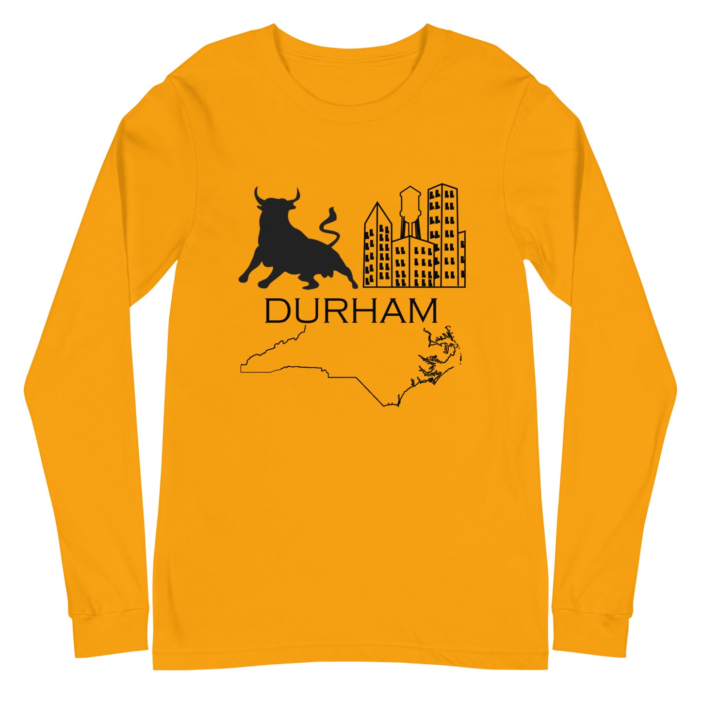 City Pride - Durham - North Carolina Unisex Long Sleeve Tee