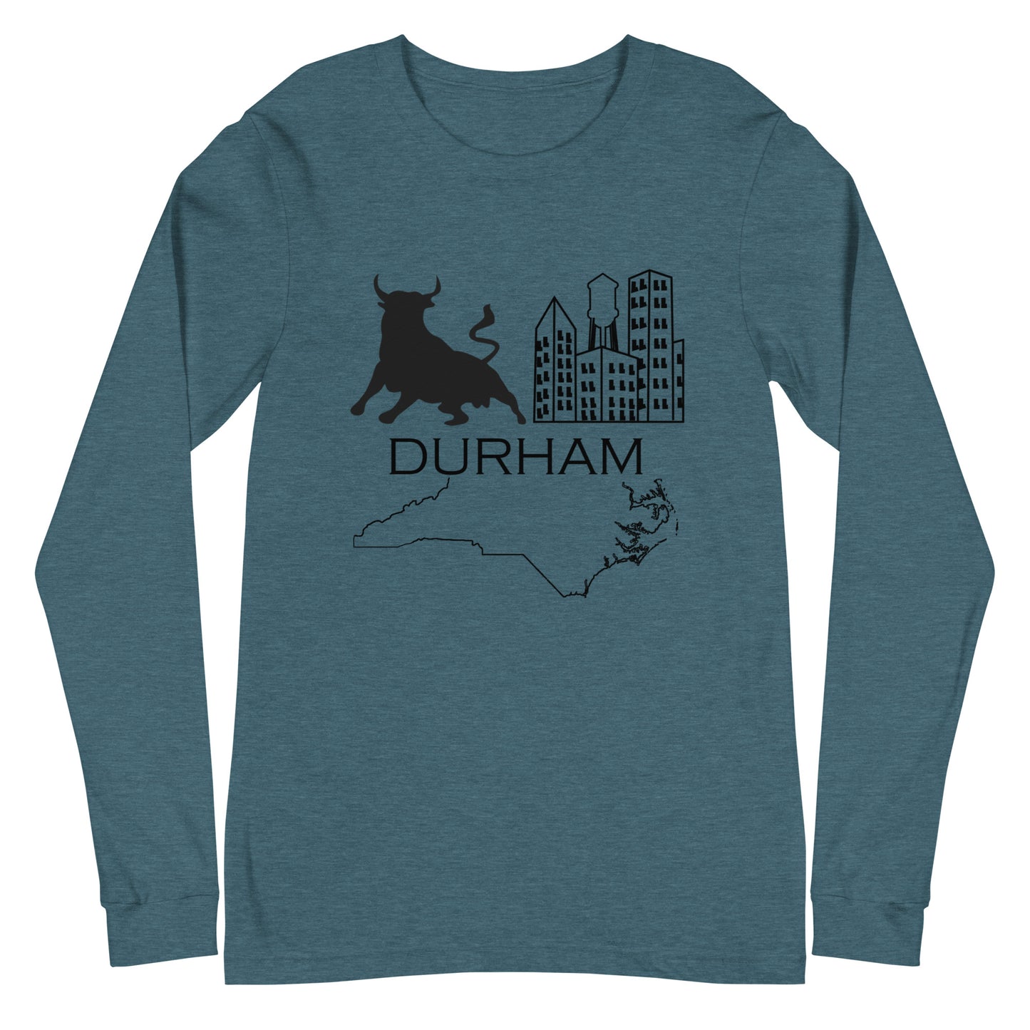 City Pride - Durham - North Carolina Unisex Long Sleeve Tee