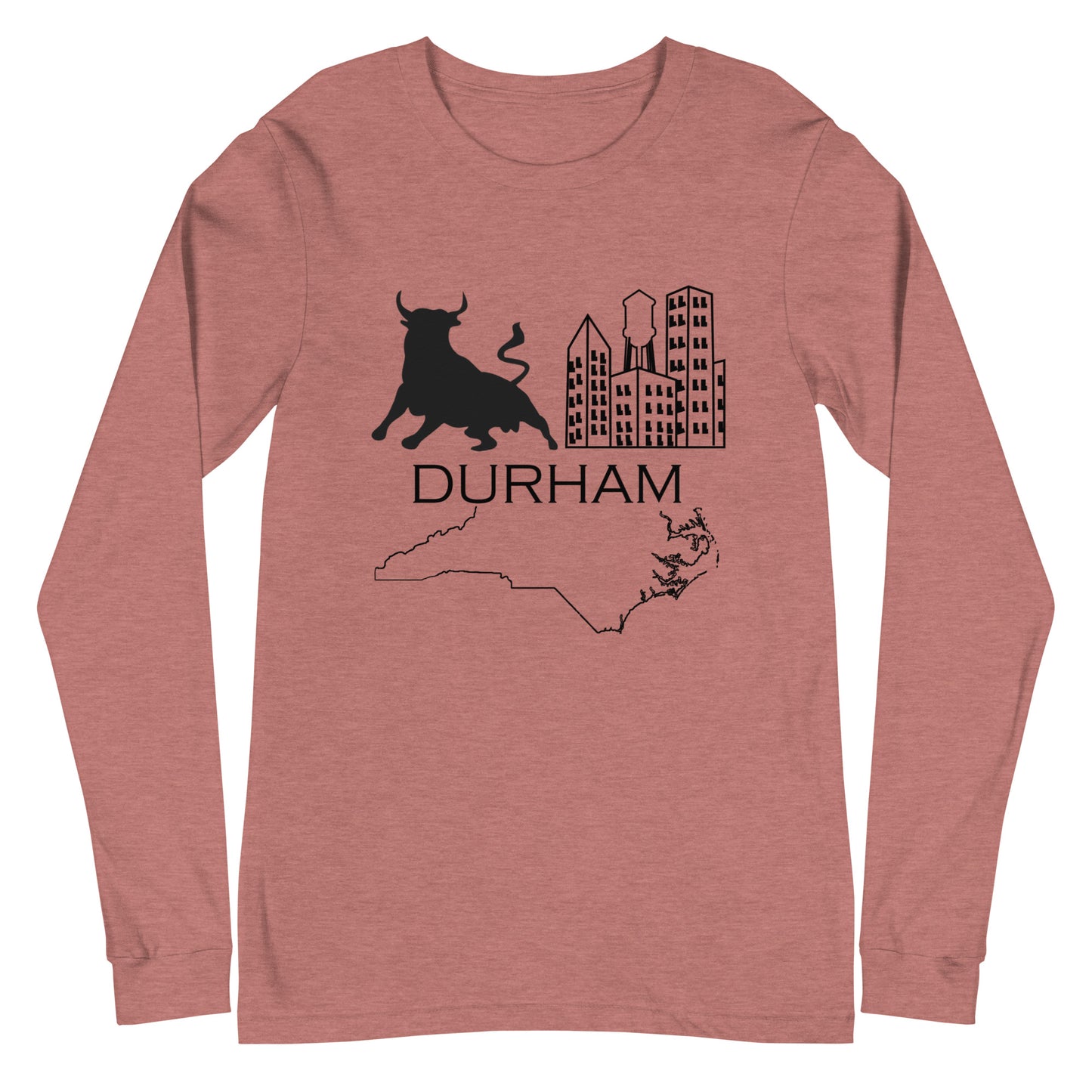 City Pride - Durham - North Carolina Unisex Long Sleeve Tee