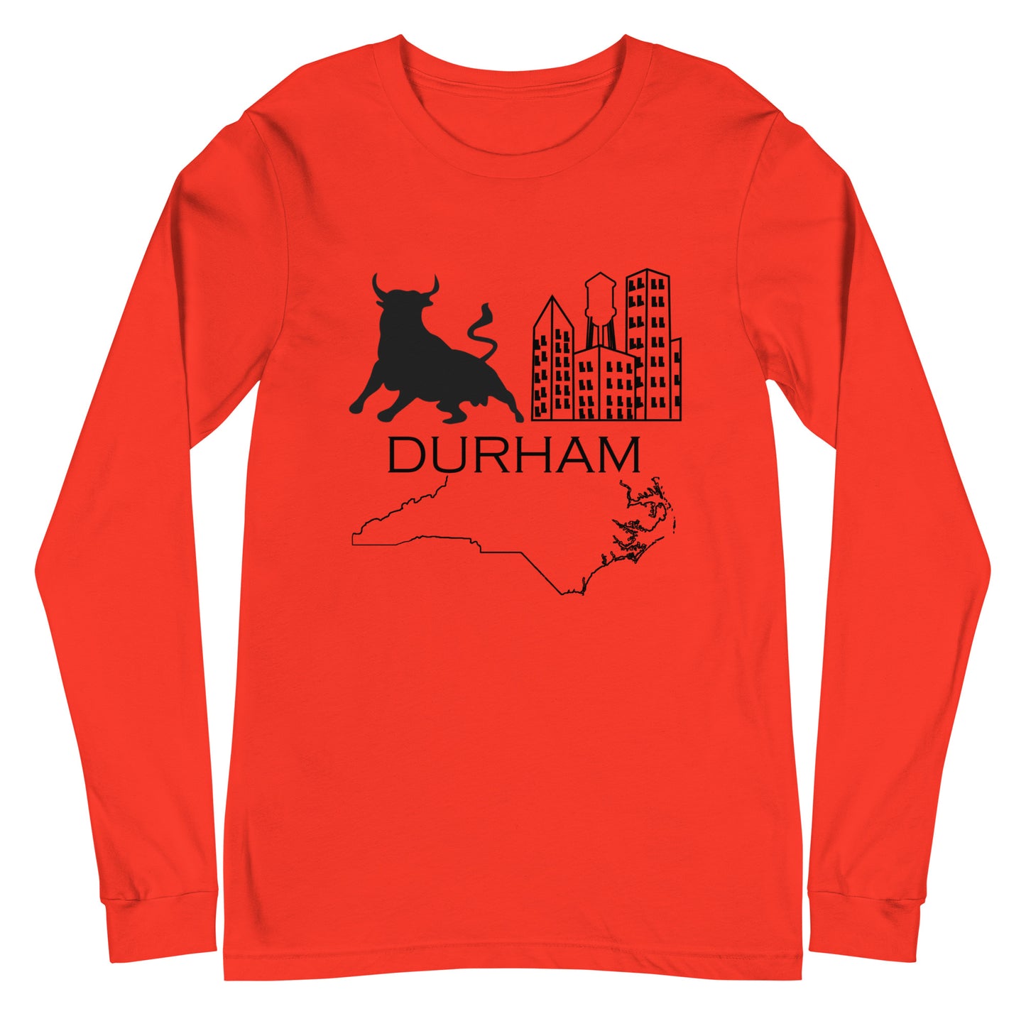 City Pride - Durham - North Carolina Unisex Long Sleeve Tee
