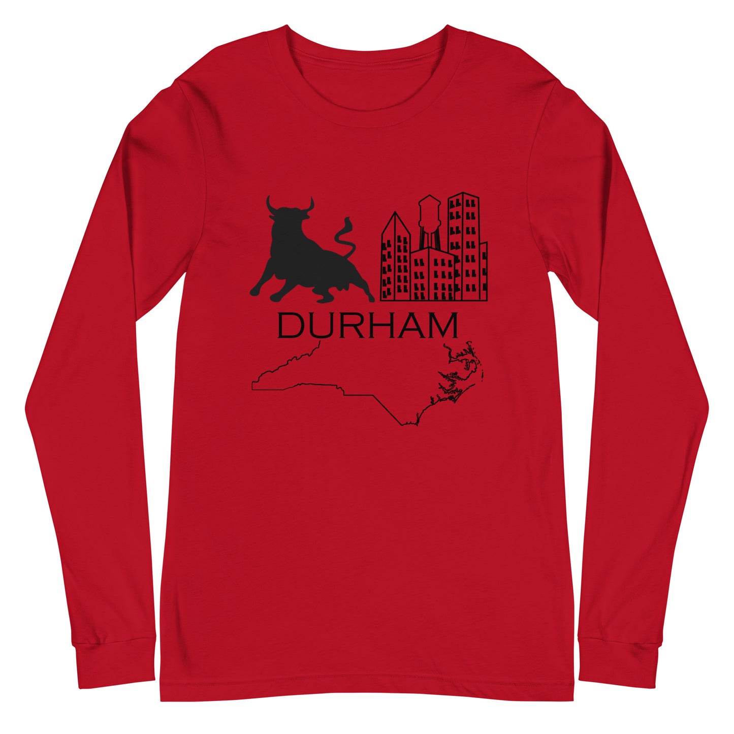 City Pride - Durham - North Carolina Unisex Long Sleeve Tee