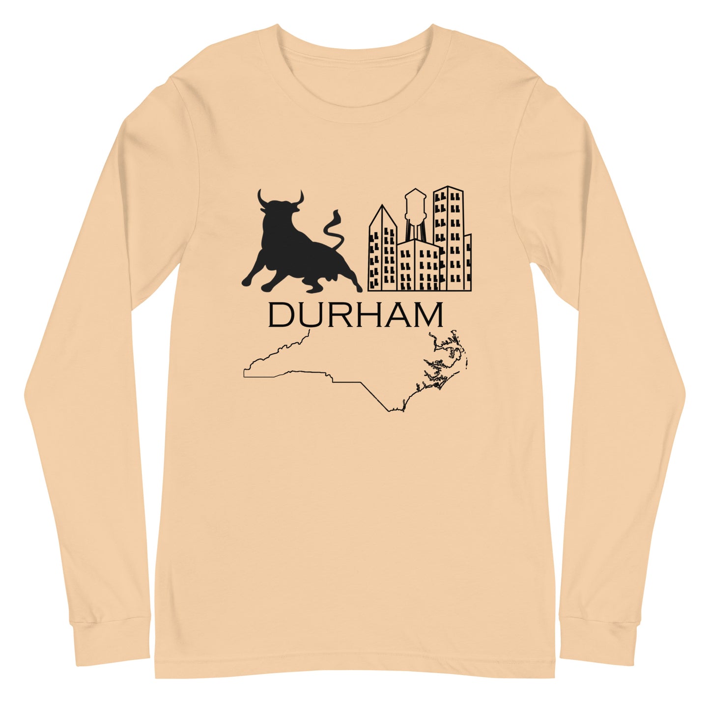 City Pride - Durham - North Carolina Unisex Long Sleeve Tee