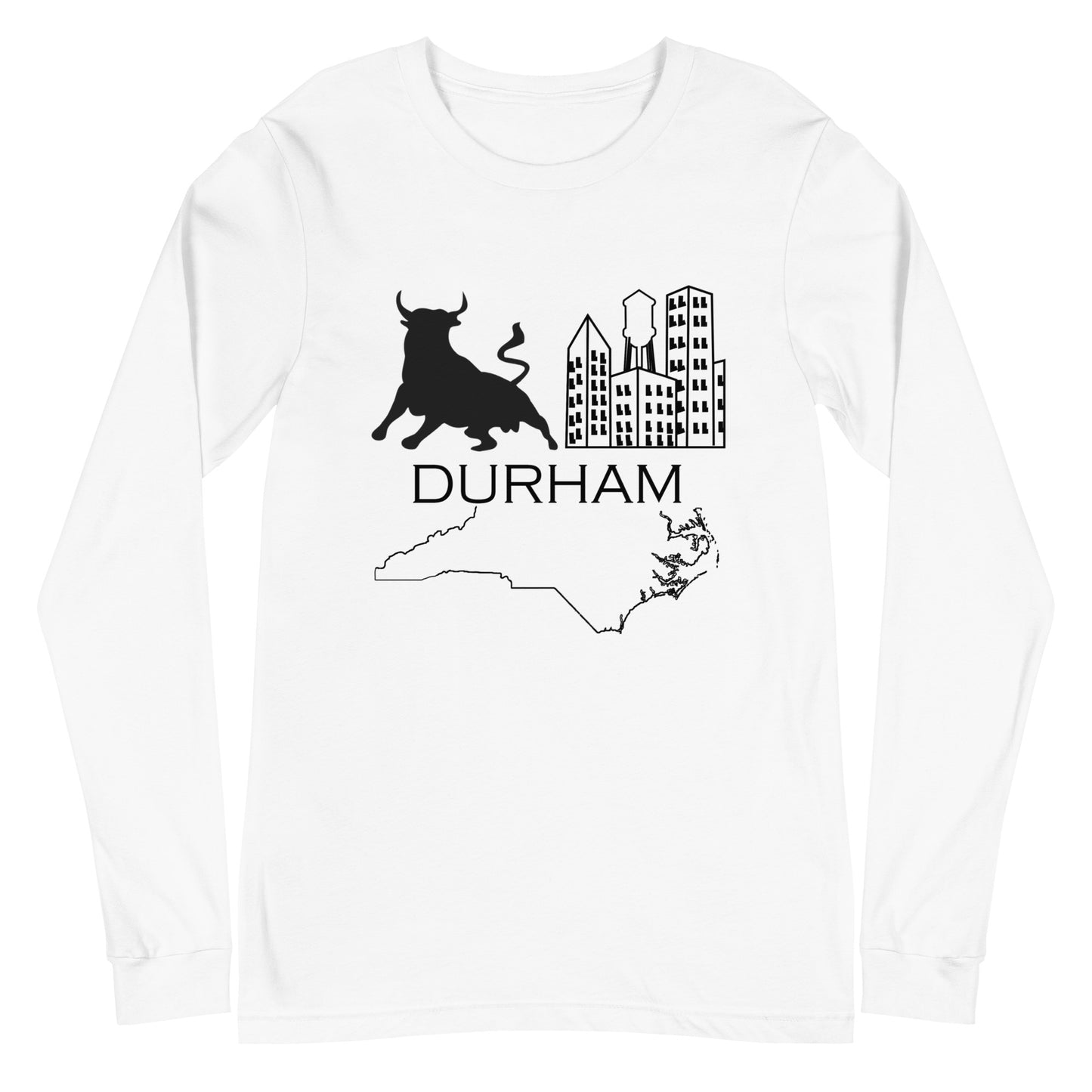 City Pride - Durham - North Carolina Unisex Long Sleeve Tee