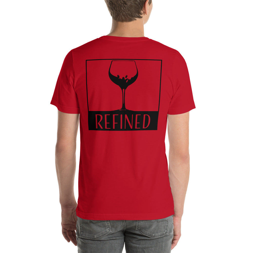 refined wine - Unisex t-shirt