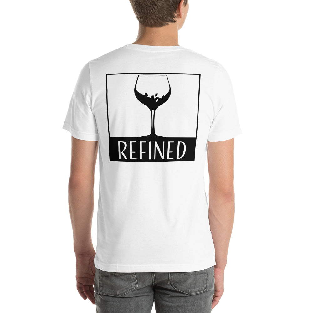 refined wine - Unisex t-shirt