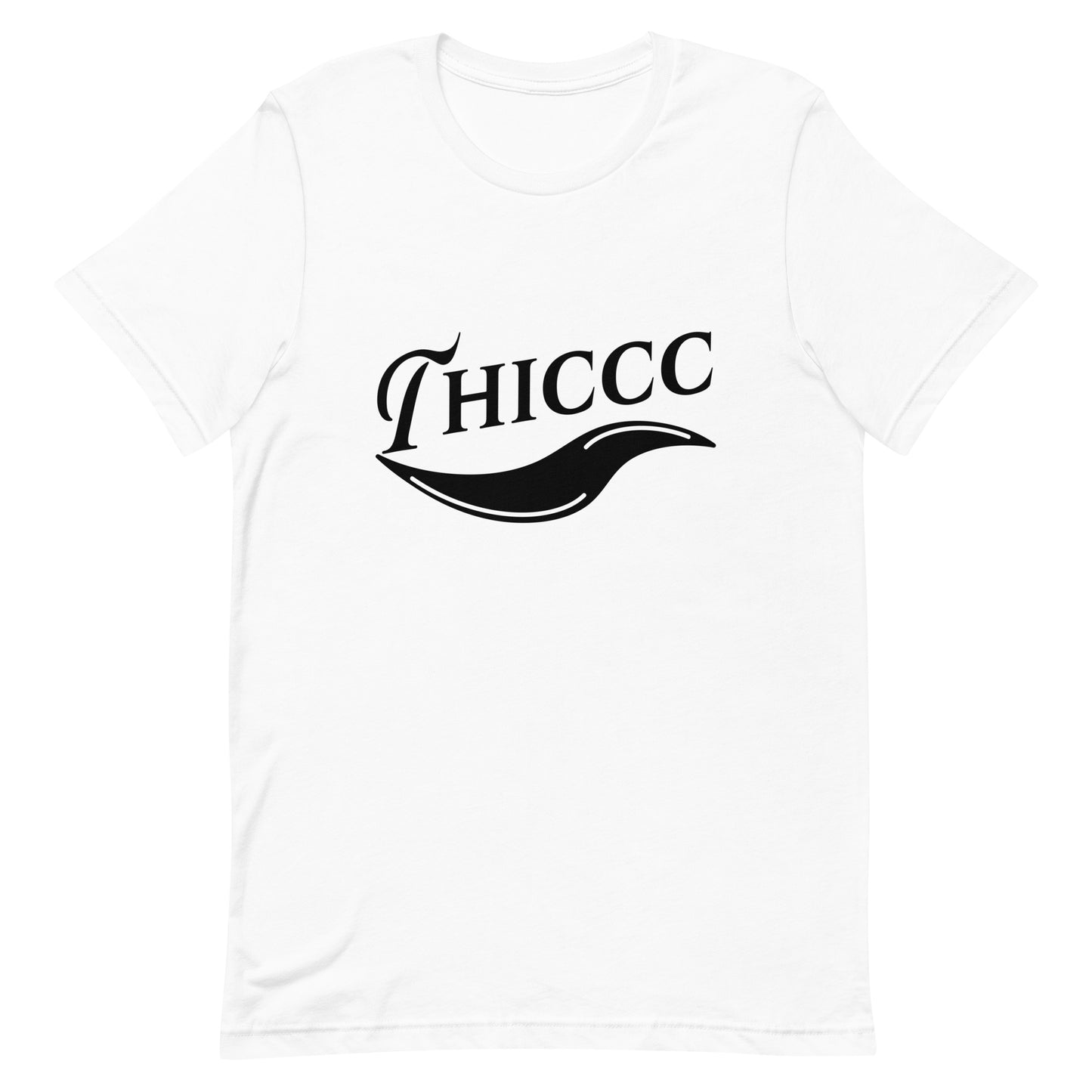 Thiccc - statement - Unisex t-shirt